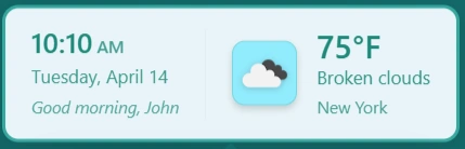 Weather & Greetings